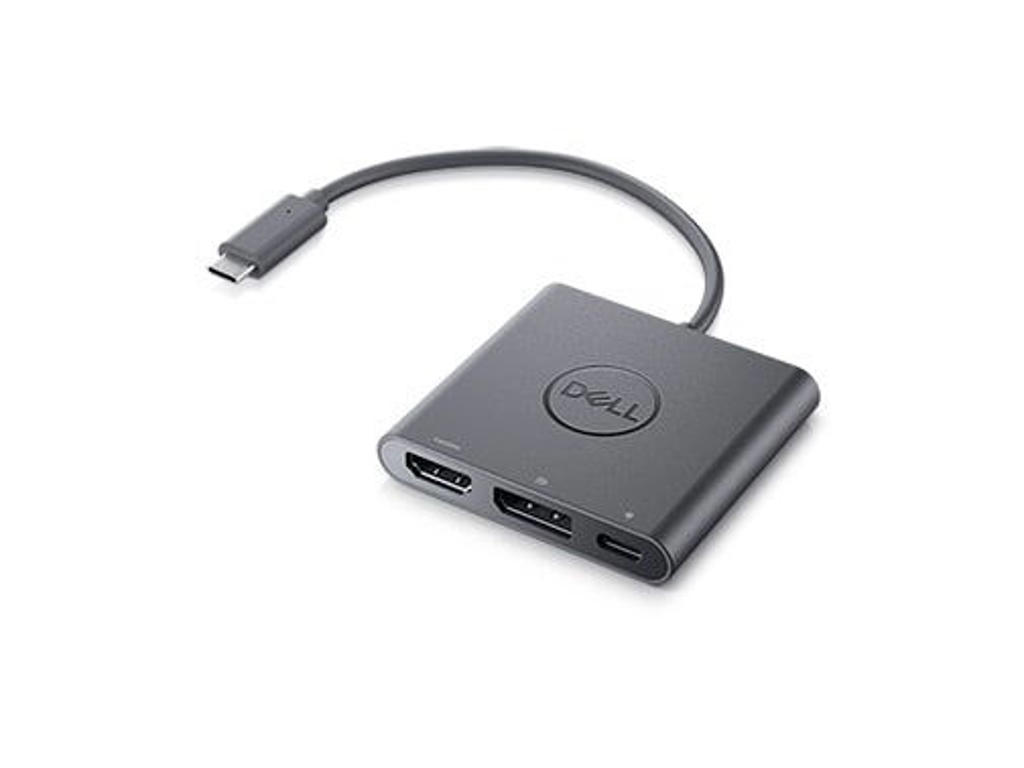 DELL DBQAUANBC070 dockingstation Ledningsført USB 3.2 Gen 2 (3.1 Gen 2) Type-C Sort