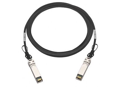 QNAP CAB-DAC30M-SFPP-DEC02 InfiniBand og fiberoptisk kabel 3 m SFP+ Sort, Metallic