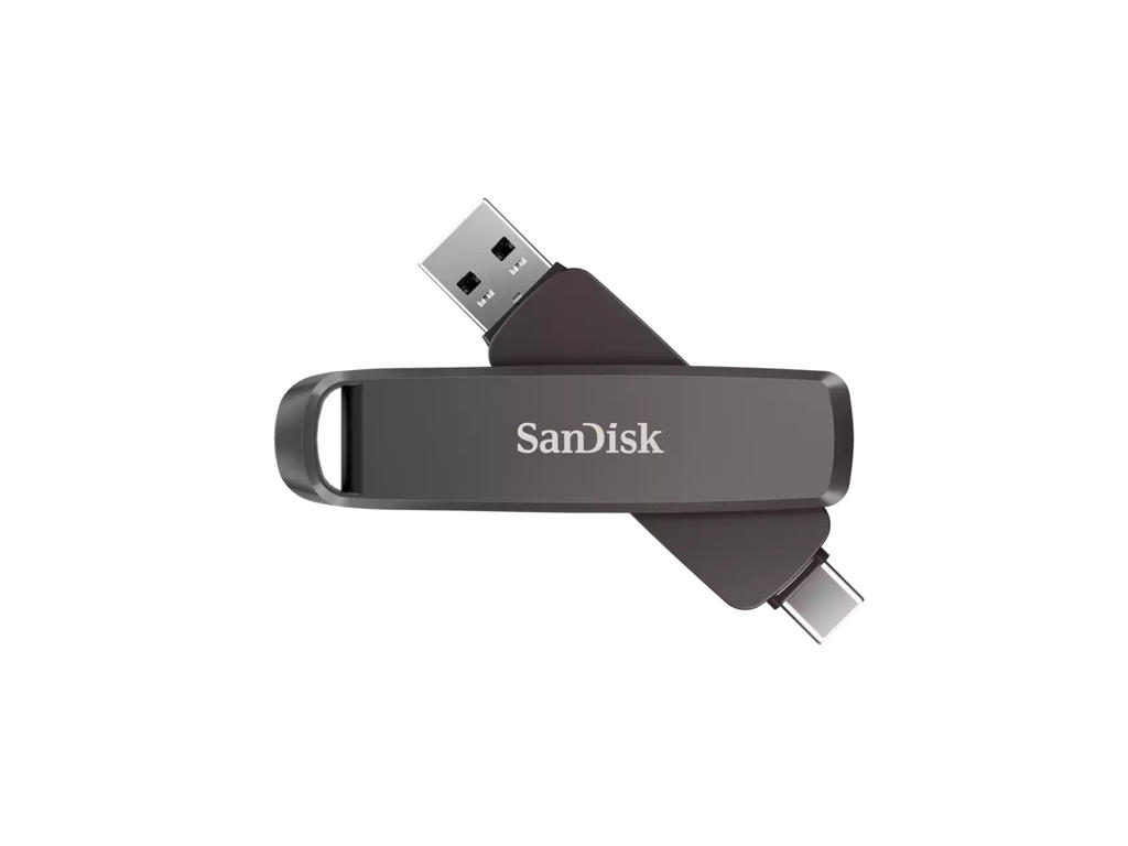 SanDisk SDDDE1-1T00-G46 USB-nøgle 1 TB USB Type-C/USB Type-A 3.2 Gen 2 (3.1 Gen 2) Sort