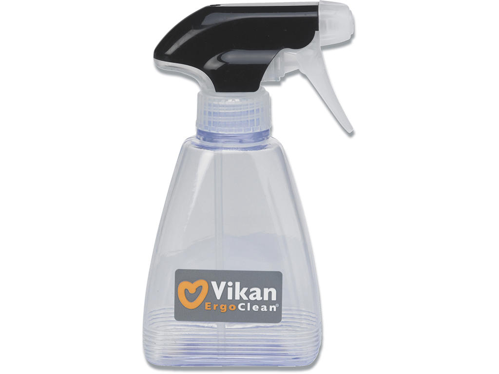 Sprayflaske, Uden indhold, 250 ml, Med forstøver, Vikan ErgoClean 