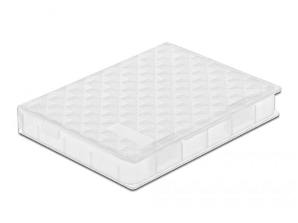 DeLOCK 18367 etui til drev Cover Plast Transparent