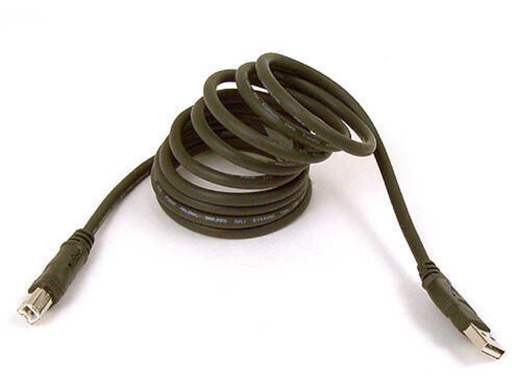 Belkin A/B USB-kabel 1,8 m USB A USB B Sort