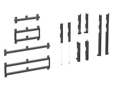 SMS Smart Media Solutions PW030007 skærmbeslag til skiltning 2,29 m (90") Anthracit, Grå