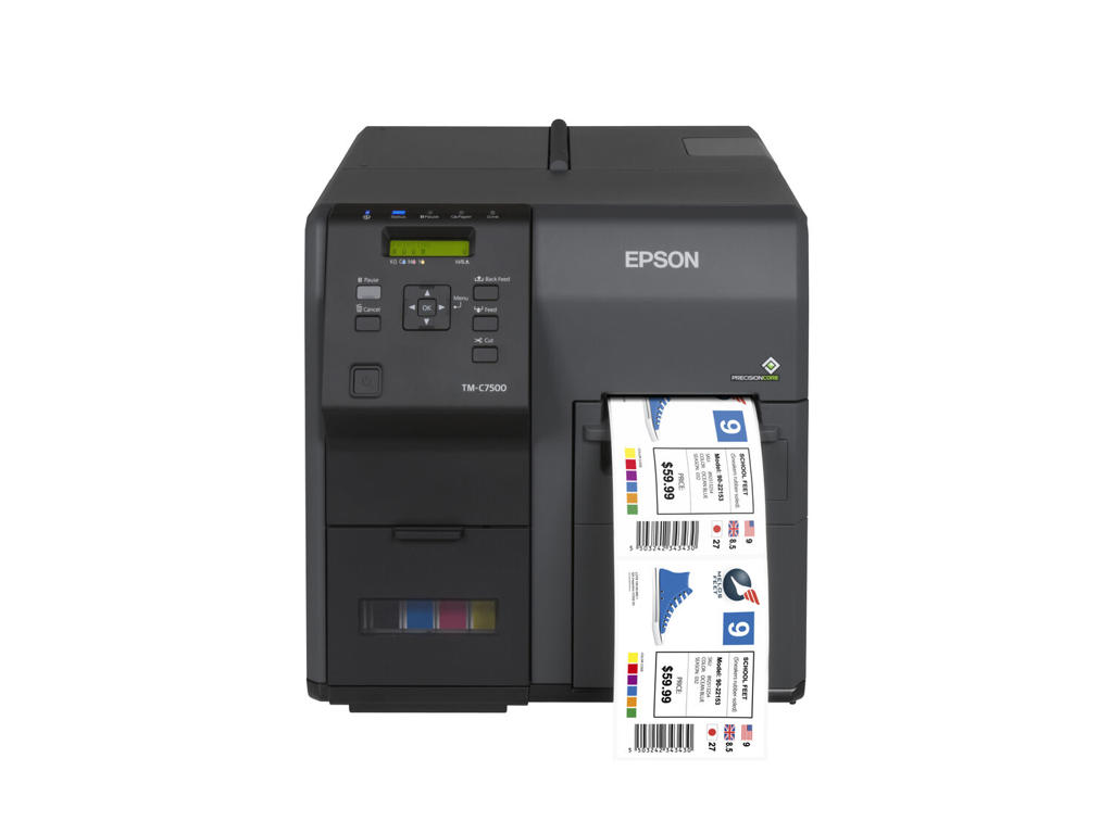 Epson ColorWorks C7500G etiketprinter Inkjet Farve 600 x 1200 dpi 300 mm/sek. Ethernet LAN