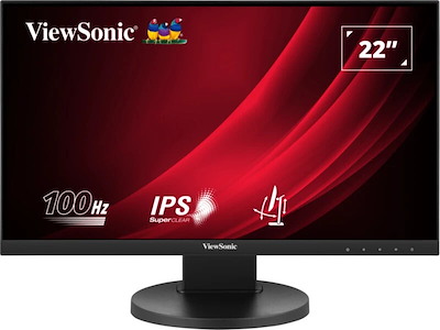 Viewsonic VG Series VG2208A computerskærm 55,9 cm (22") 1920 x 1080 pixel Fuld HD LED Sort