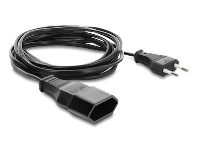 DeLOCK 81628 stikdåse 3 m 1 AC stikkontakt(er) Indendørs Sort