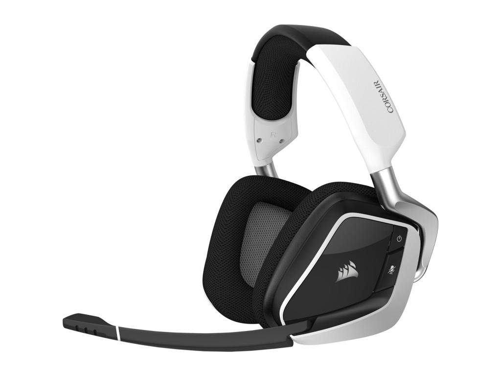 Corsair VOID RGB ELITE Wireless Headset Trådløs Spil Sort, Hvid