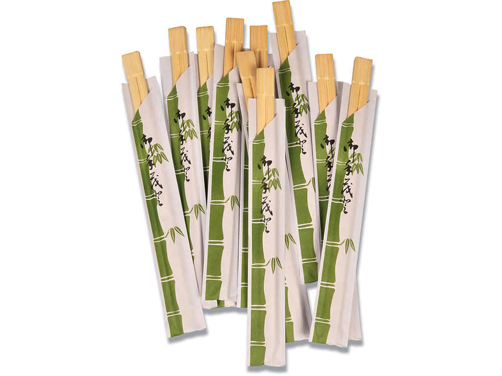 Spisepinde, Engang, Bambus, 21 cm, 100 par, Gastro 