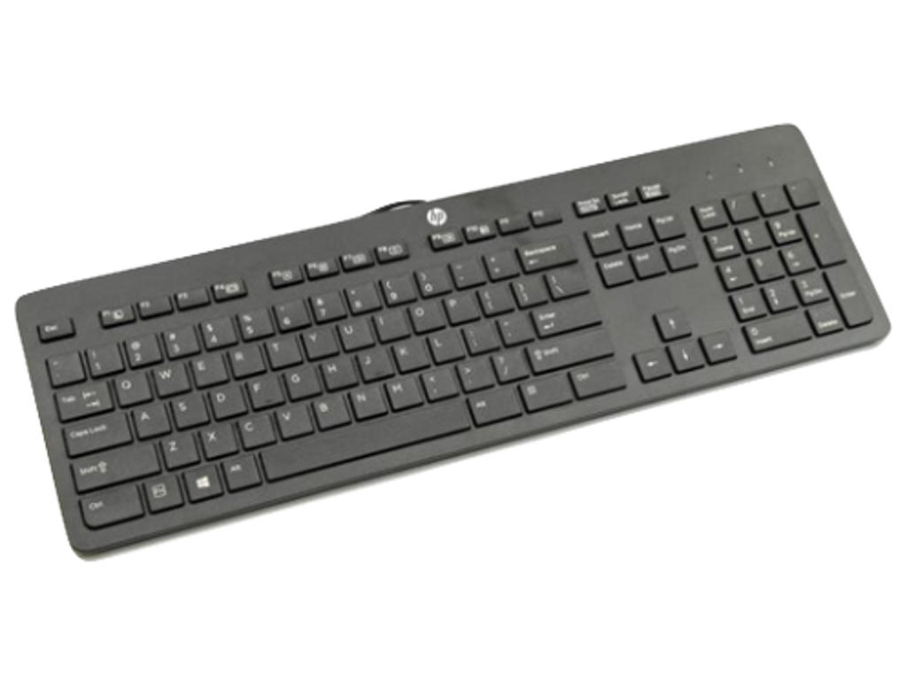 HP 803181-081 tastatur Kontor USB Dansk Sort