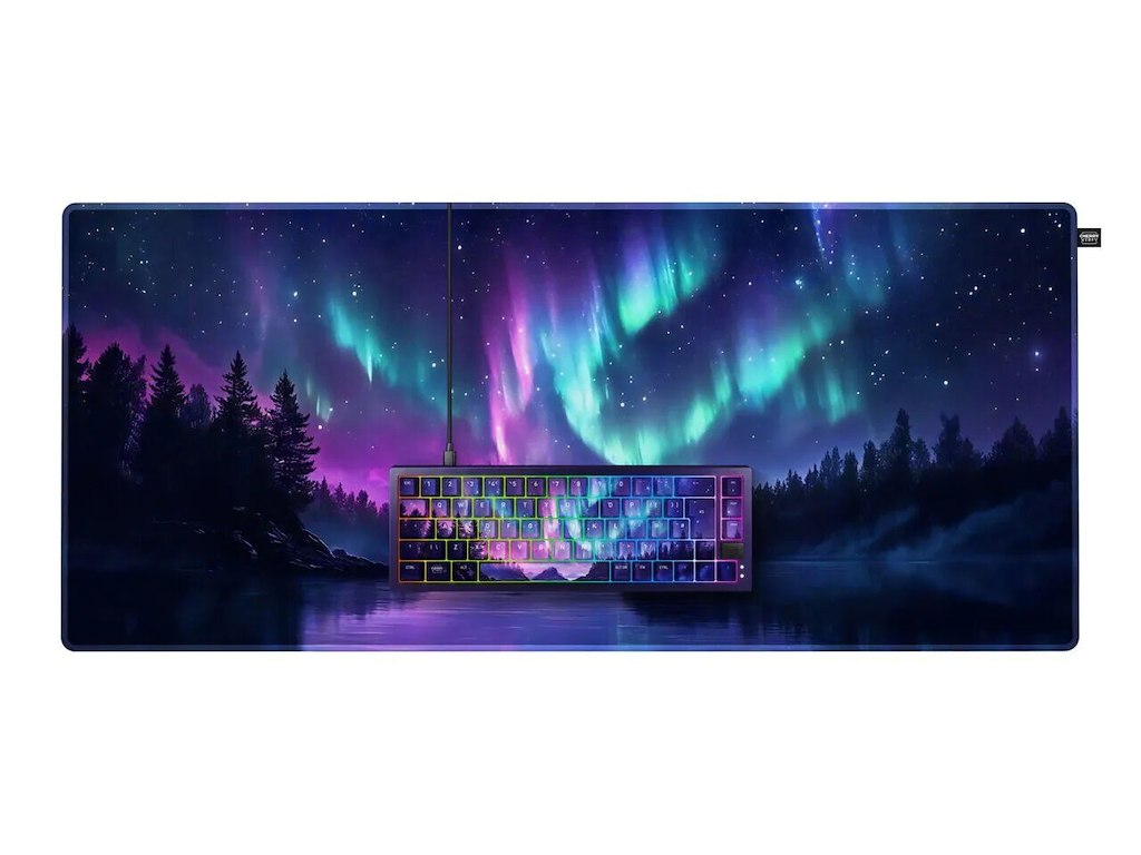 CHERRY NORTHERN LIGHT Bundle tastatur Hjem USB QWERTZ Tysk Flerfarvet