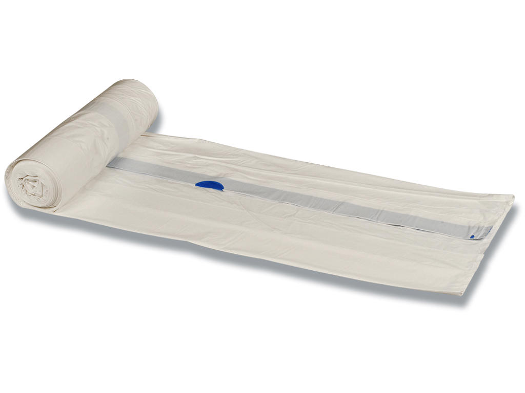 Affaldssække, 40 liter, 1 rulle, 25 sække pr rulle, Abena Kanal 