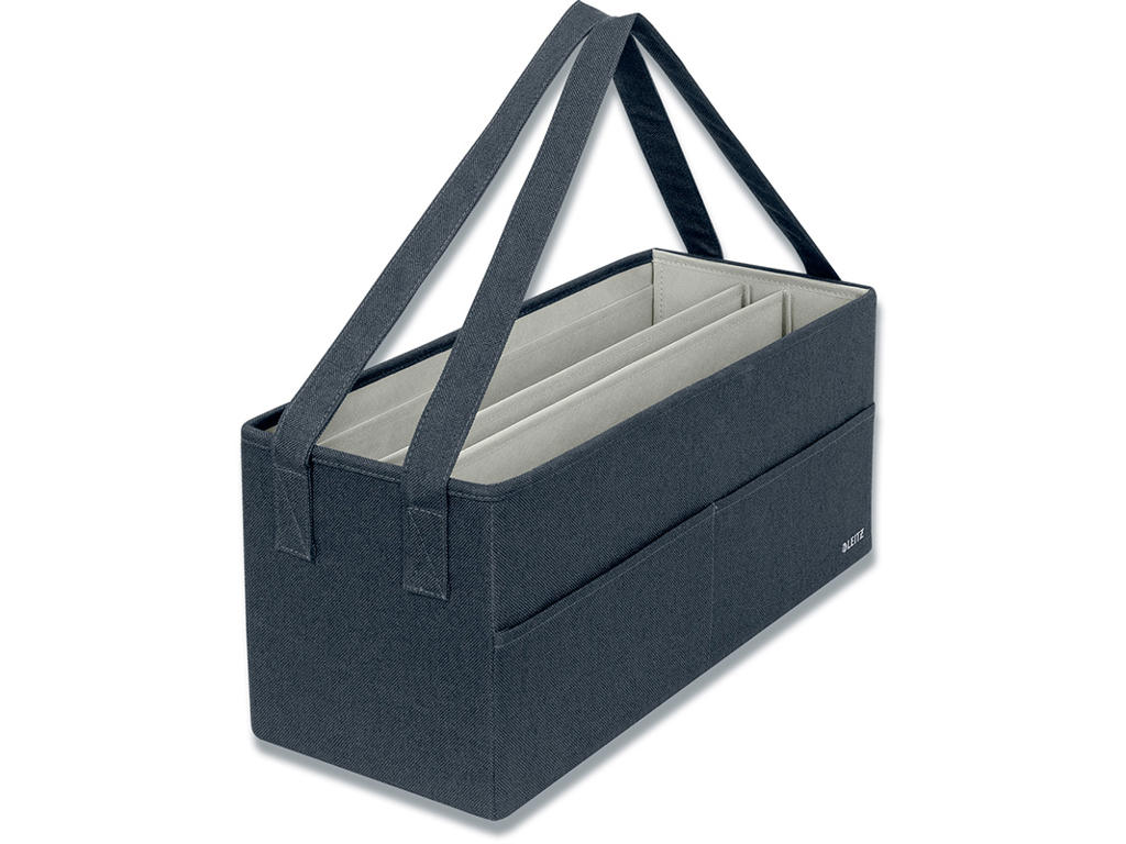Opbevaringstaske i stof, Fløjlsgrå, Leitz Hot Desking