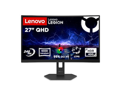 Lenovo Legion 27Q-2c computerskærm 68,6 cm (27") 2560 x 1440 pixel Quad HD LED Sort