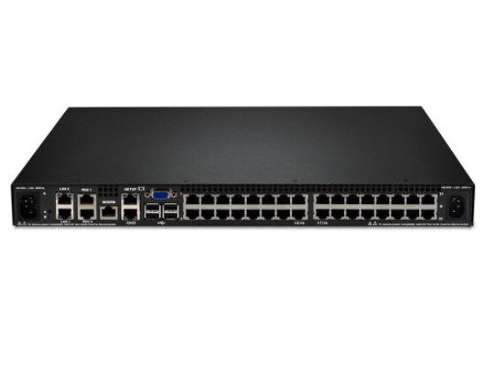 Lenovo 1754D2X KVM Switch Stativ-montering Sort