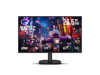 Cooler Master Gaming GA25FC computerskærm 62,2 cm (24.5") 1920 x 1080 pixel Fuld HD Sort