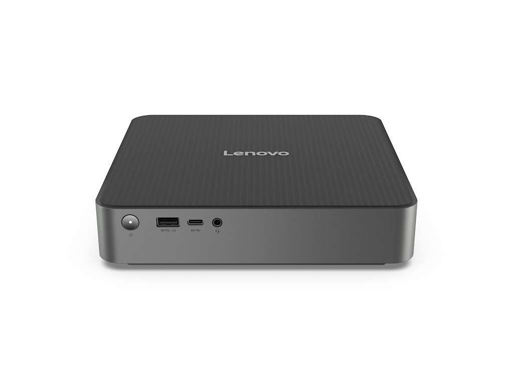 Lenovo IdeaCentre Mini 01IRH10R Intel Core 7 240H 16 GB DDR5-SDRAM 512 GB SSD Windows 11 Home Mini PC Grå