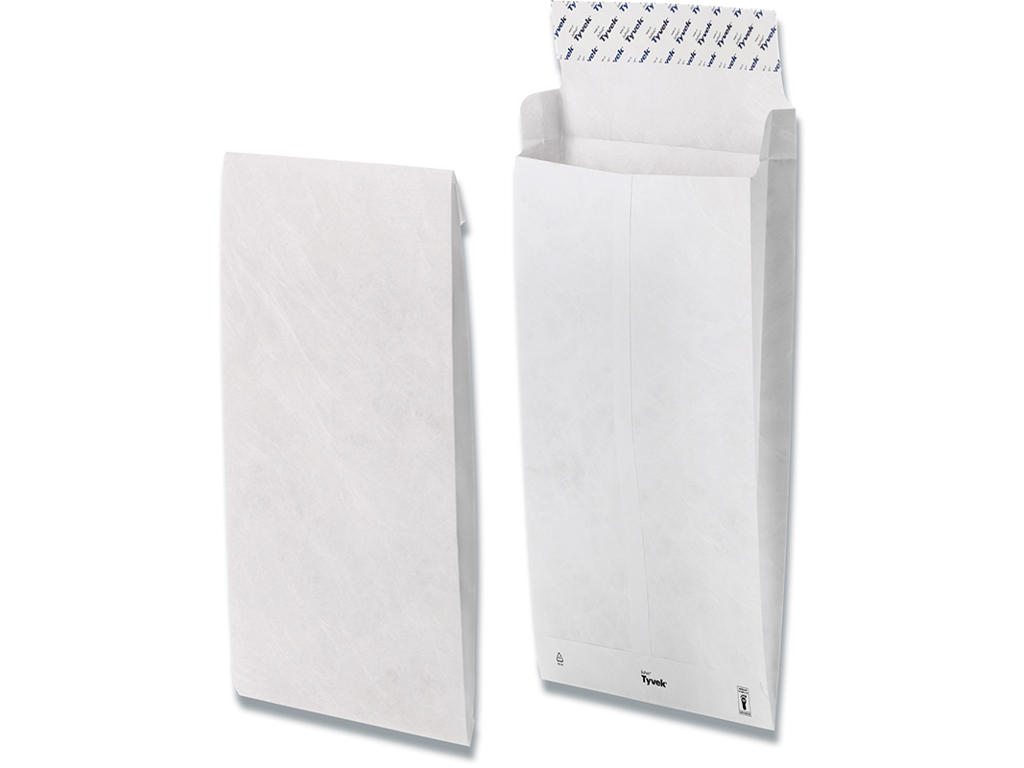 Kuverter, B4, Uden rude, 100 stk, Tyvek Expander B4