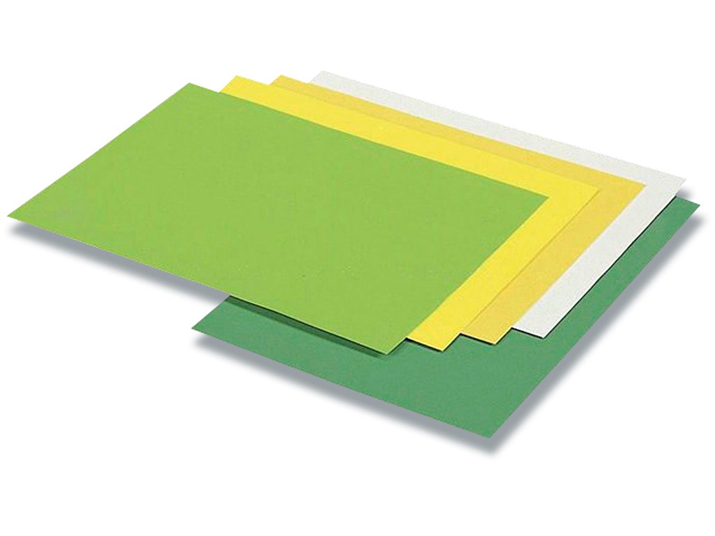 Karton, 50x70 cm, 250 g/m², Hvid, 100 ark