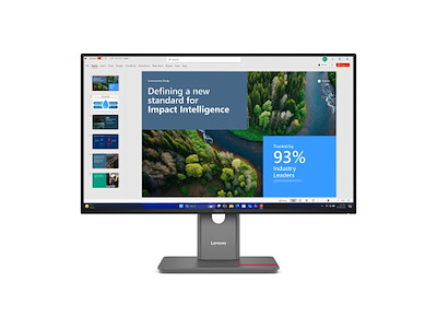 Lenovo ThinkVision P27UD-40 computerskærm 68,6 cm (27") 3840 x 2160 pixel 4K Ultra HD LED Sort