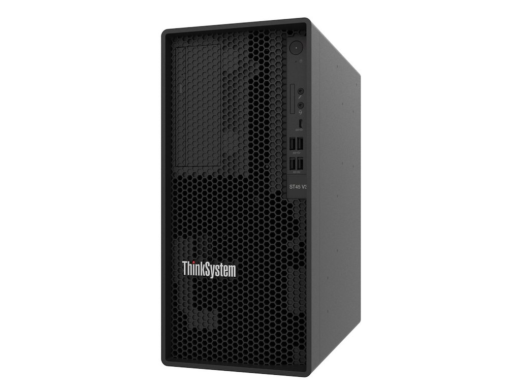 Lenovo ThinkSystem ST45 V3 server Tower AMD EPYC 4124P 3,8 GHz 16 GB DDR5-SDRAM 500 W