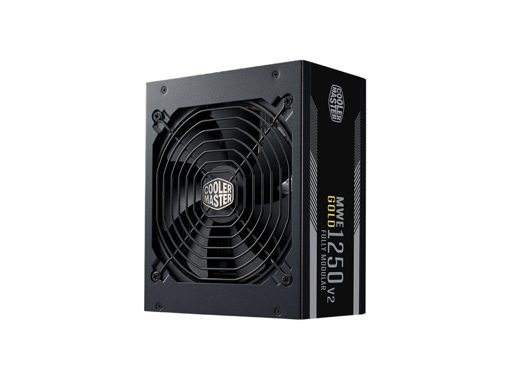 Cooler Master MWE Gold 1250 V2 ATX 3.1 enhed til strømforsyning 1250 W 24-pin ATX Sort