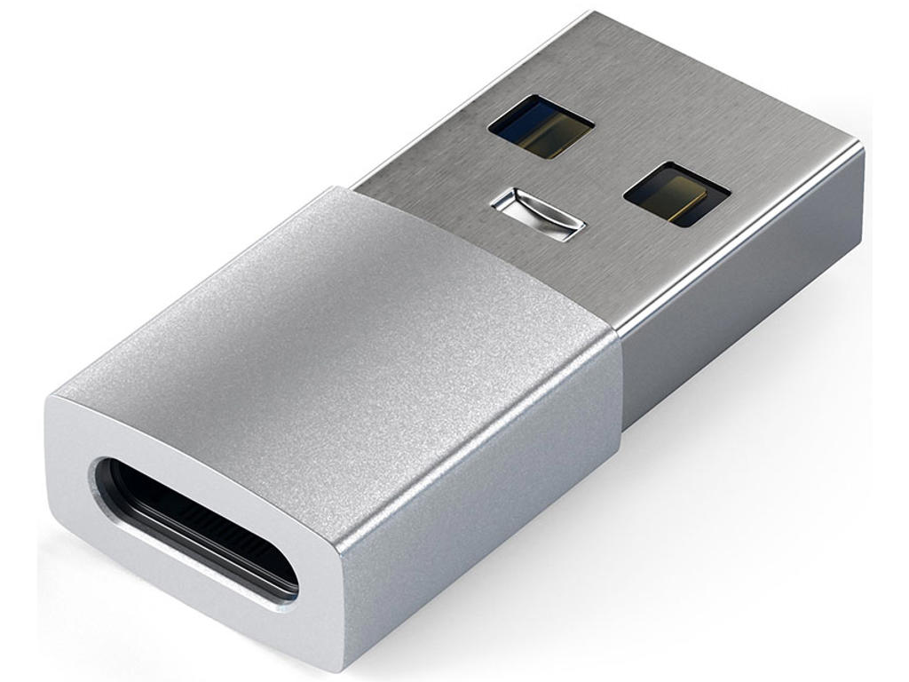 Satechi ST-TAUCS kabel kønsskifter USB-A USB-C Sølv