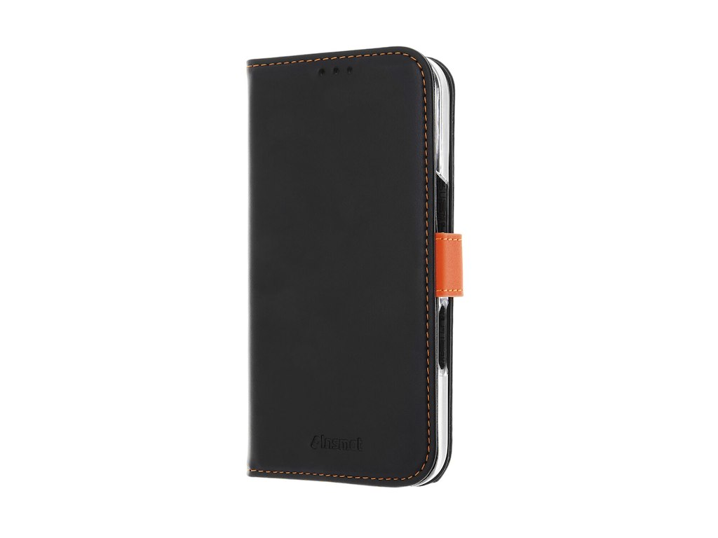 Insmat 650-3359 mobiltelefon etui 16 cm (6.3") Flipetui Sort, Orange