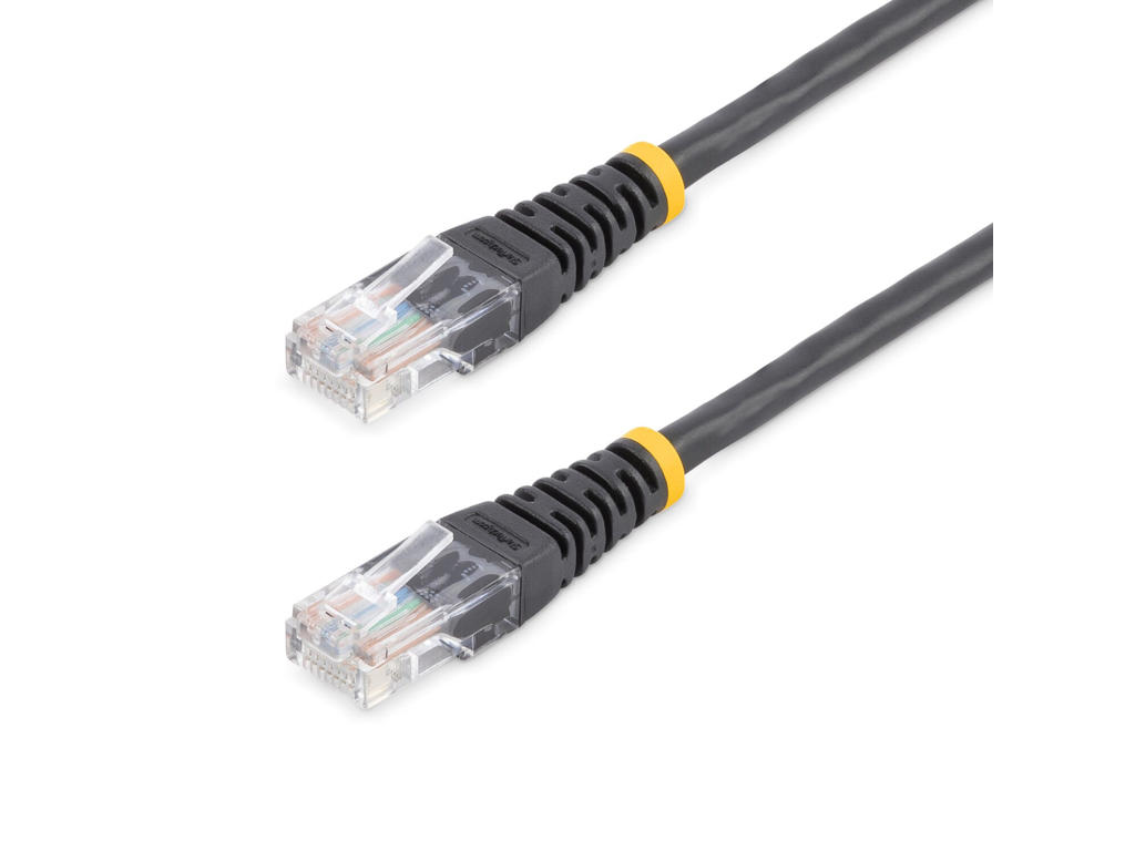 StarTech.com M45PAT15MBK netværkskabel Sort 15 m Cat5e U/UTP (UTP)