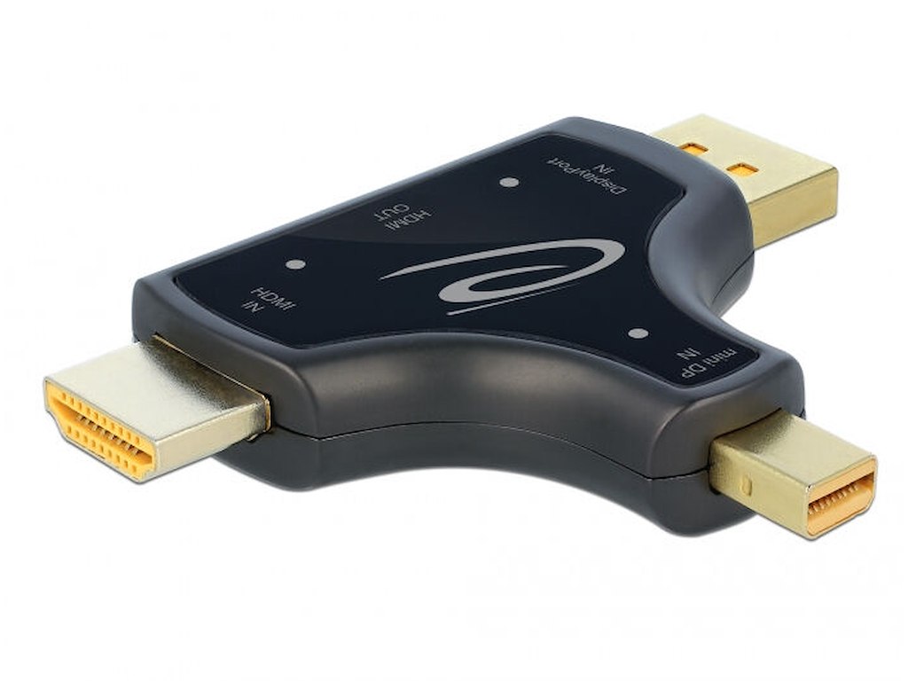 DeLOCK 64059 kabel kønsskifter Sort
