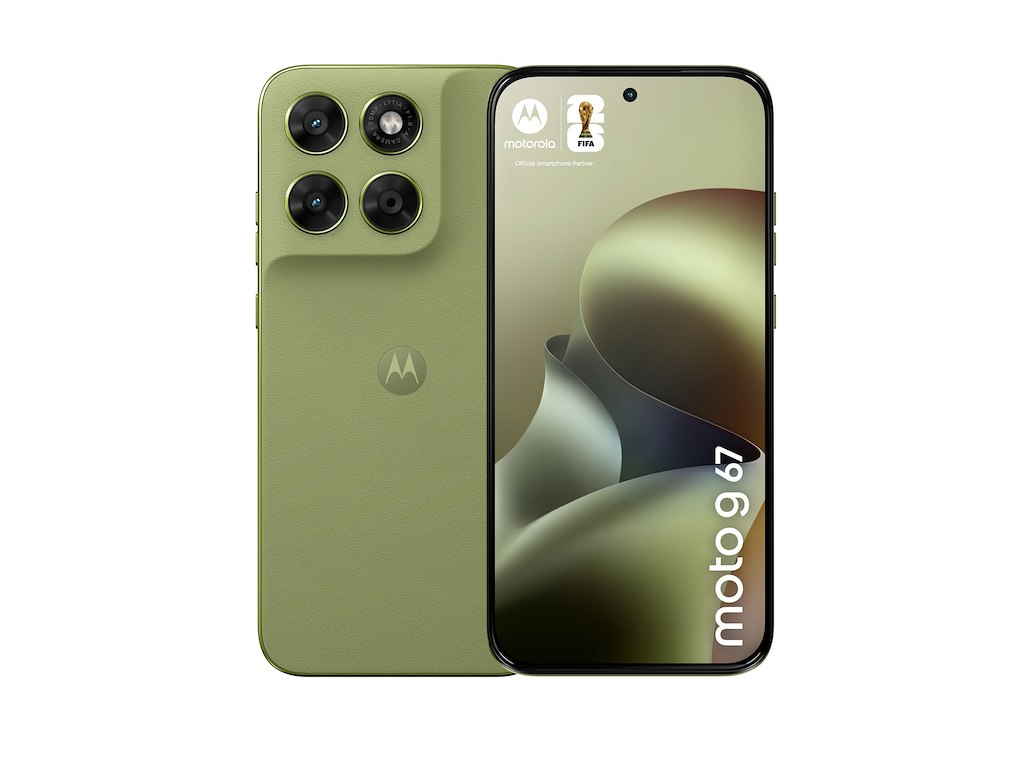 Motorola moto g67 17,3 cm (6.8") Hybrid Dual SIM Android 16.0 5G USB Type-C 4 GB 128 GB 5200 mAh Grøn