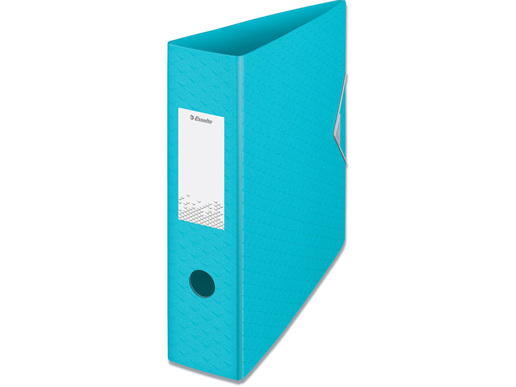 Brevordner, A4, 8.2 cm, Lyseblå, Esselte Colour'Breeze Bred