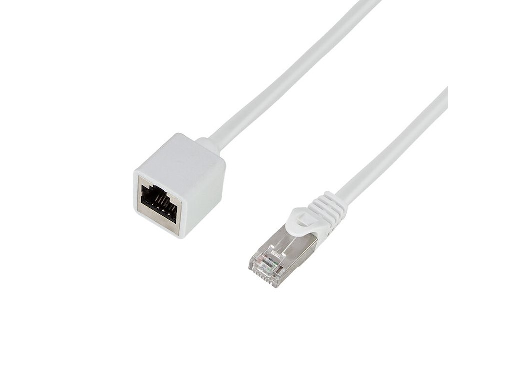 LogiLink CQX061S netværkskabel Hvid 3 m Cat6a S/FTP (S-STP)
