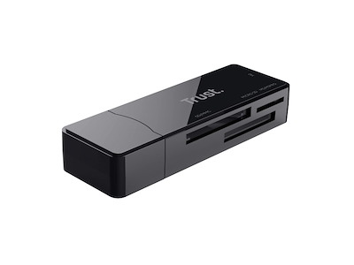 Trust NANGA kortlæser USB 3.2 Gen 1 (3.1 Gen 1) Type-A Sort