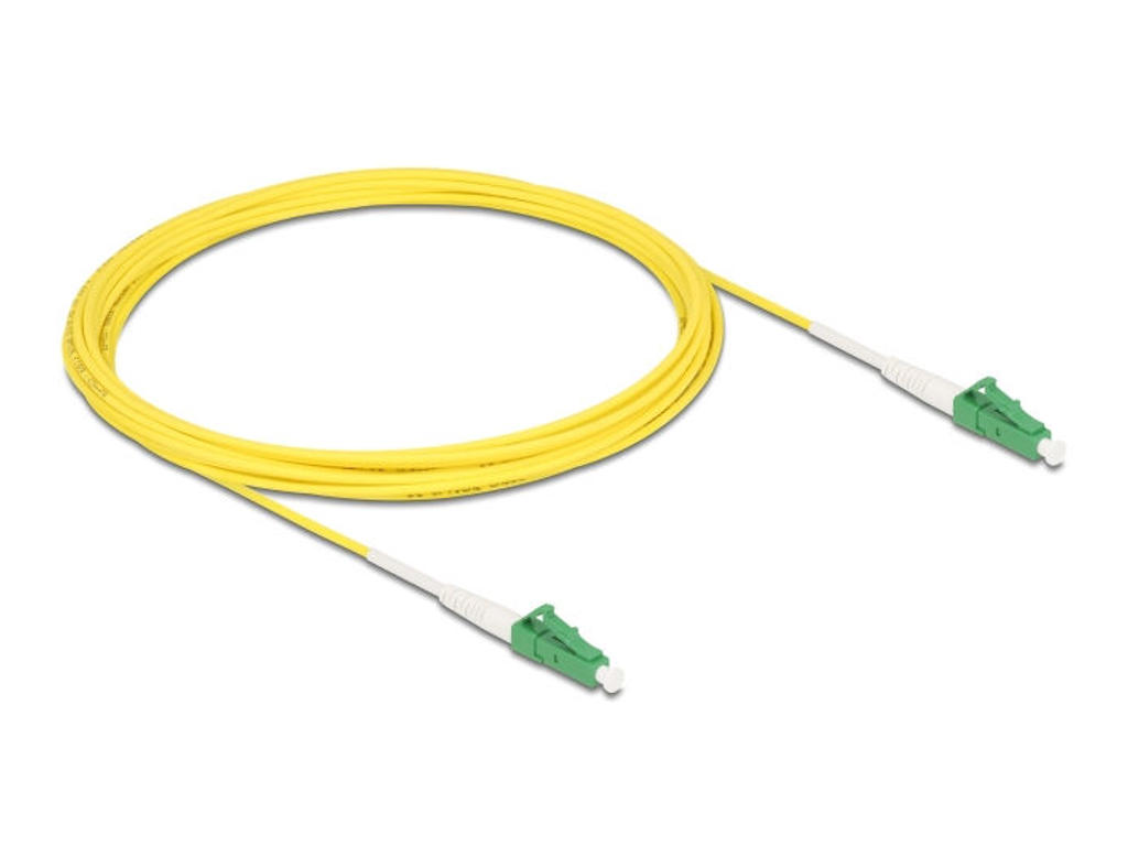 DeLOCK 83232 InfiniBand og fiberoptisk kabel 5 m LC LC/APC Gul