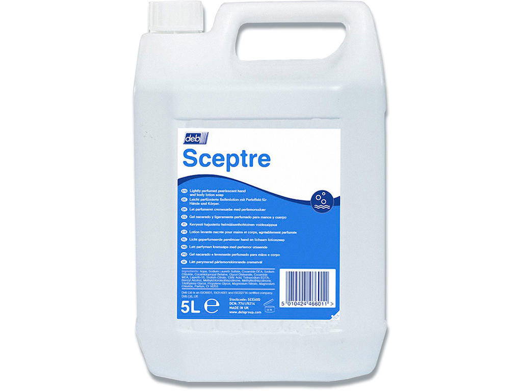 Håndsæbe, Flydende, Dunk, 5000 ml, SCJ Professional Sceptre 5L