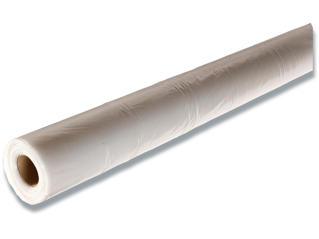Plastfolie, 4 m, 50 m, 150 micron