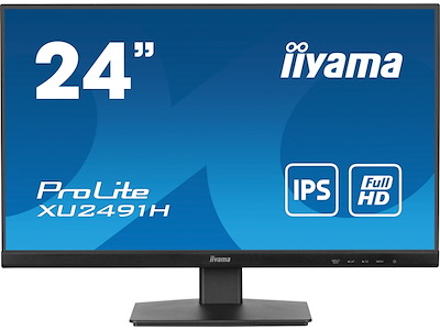 iiyama ProLite XU2491H-B1 computerskærm 60,5 cm (23.8") 1920 x 1080 pixel Fuld HD LED Sort