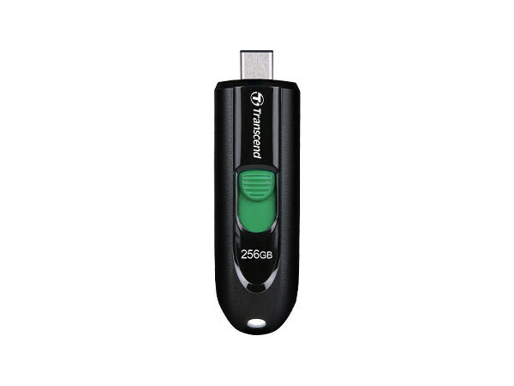 Transcend JetFlash 790C USB-nøgle 256 GB USB Type-C 3.2 Gen 1 (3.1 Gen 1) Sort