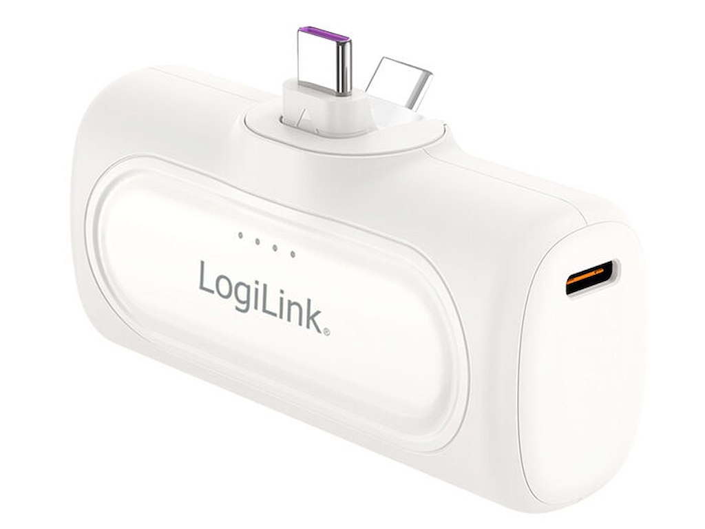 LogiLink PA0349W powerbank 5000 mAh Hvid