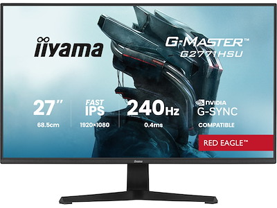 iiyama G-MASTER G2771HSU-B1 computerskærm 68,6 cm (27") 1920 x 1080 pixel Fuld HD Sort