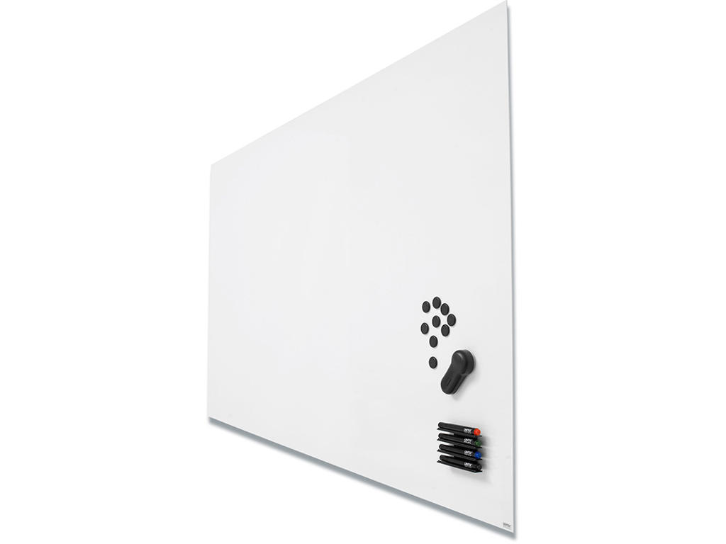 Whiteboard tavle, Stålkeramisk, 249x119 cm, Magnetisk, Lintex AIR 