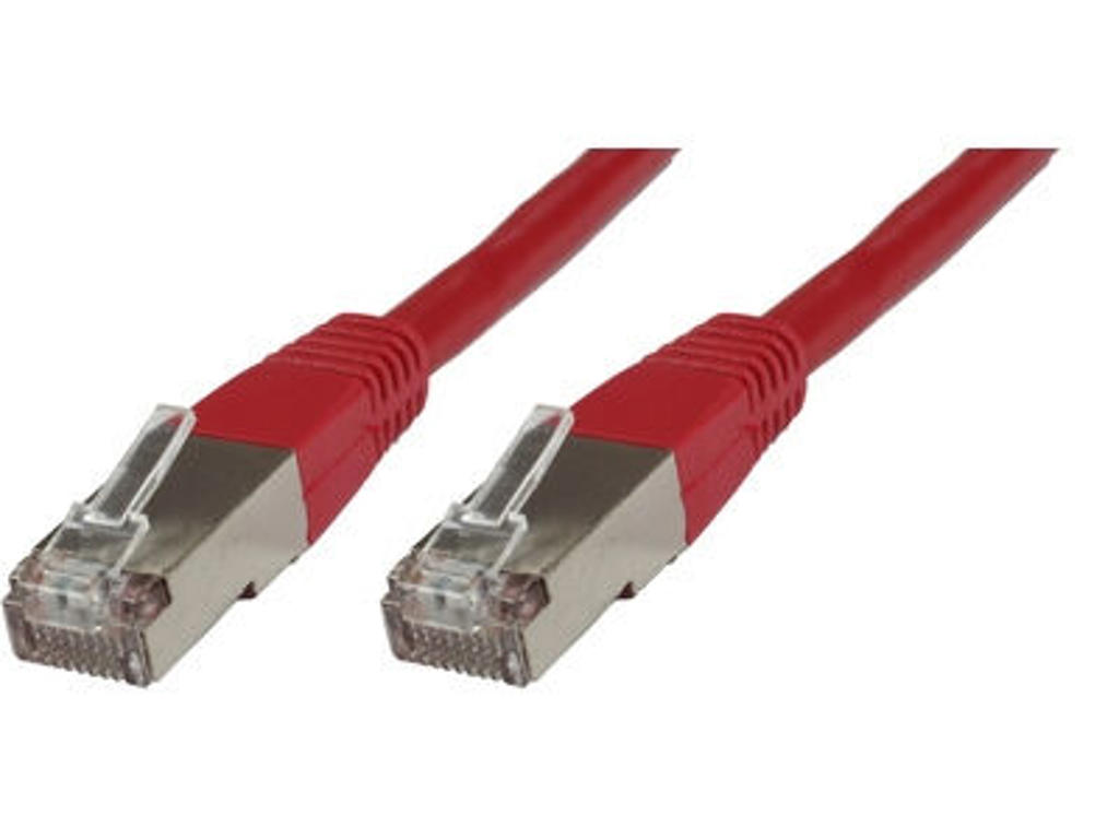 Microconnect STP620R netværkskabel Rød 20 m Cat6 F/UTP (FTP)