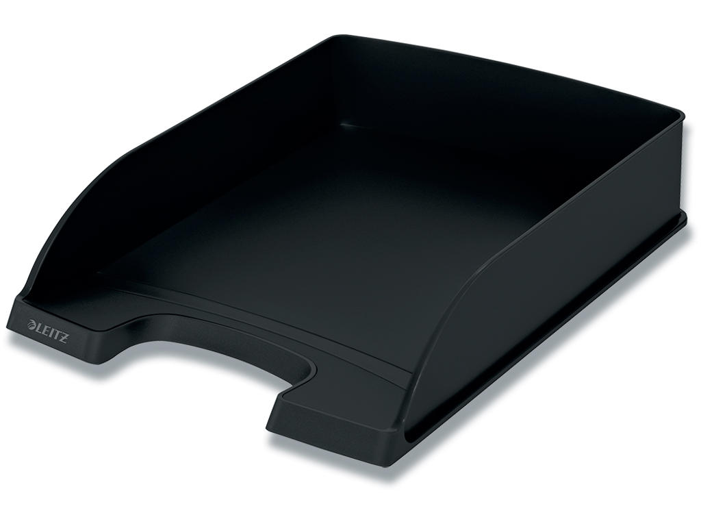 Brevbakke, Sort, A4, Udvendig: B25.5xH7xD35.7 cm, Leitz Recycle 