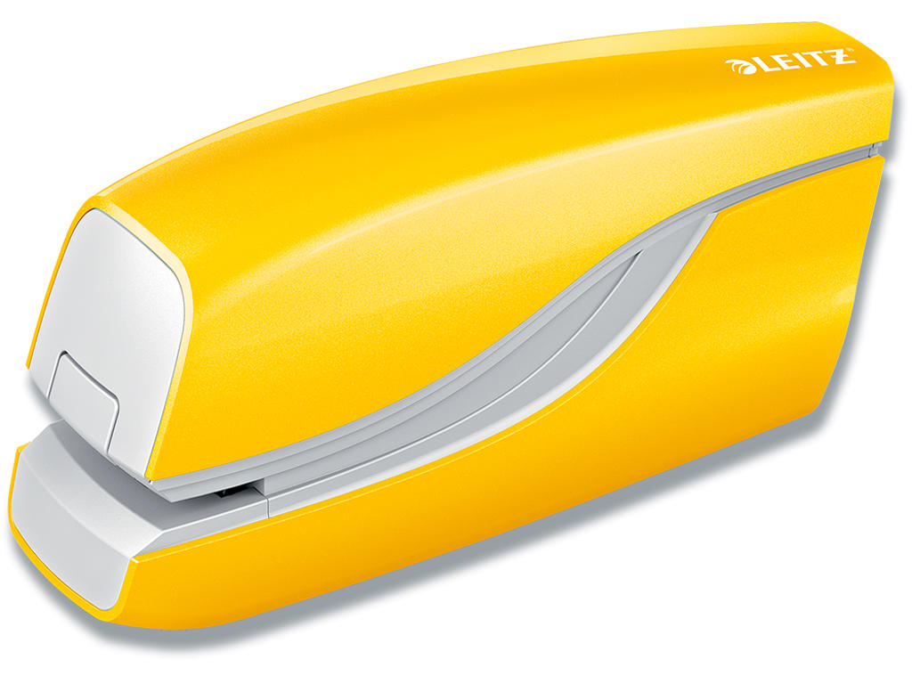 Elhæfter, 10 ark, Metallic gul, Klamme e1, Leitz WOW 5566