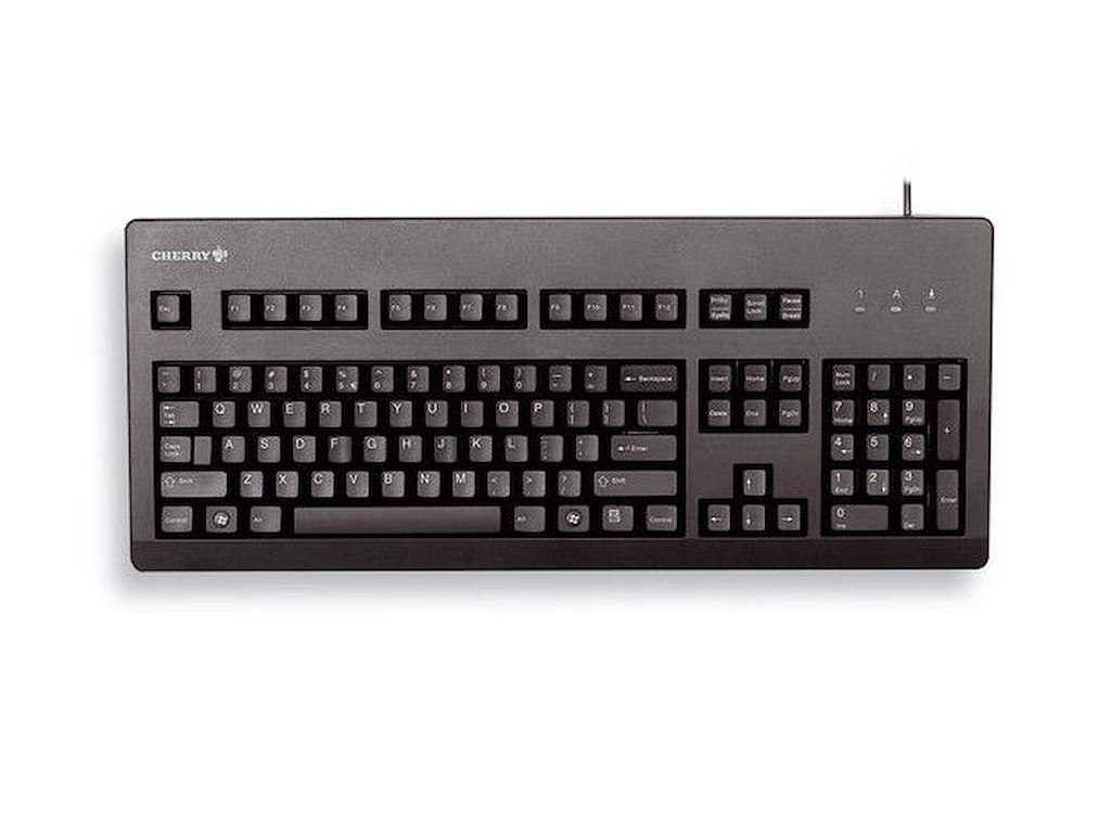 CHERRY G80-3000 tastatur Universel USB + PS/2 Sort