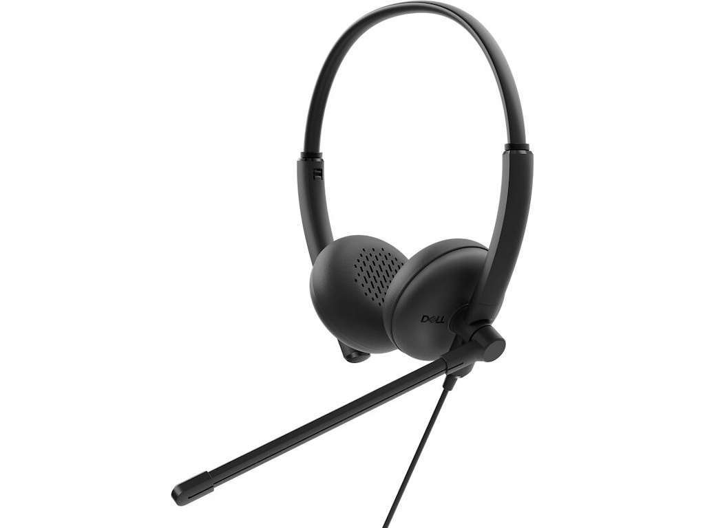 DELL WH125 Headset Ledningsført Opkald/musik USB Type-C Sort