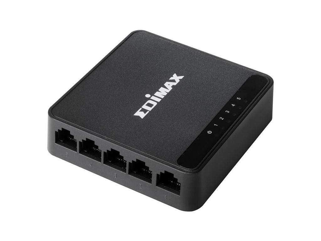 Edimax ES-3305P V3 netværksswitch Ikke administreret L2 Fast Ethernet (10/100) Sort