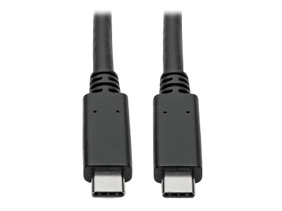 Tripp Lite U420-C03-G2-5A USB-kabel USB 3.2 Gen 2 (3.1 Gen 2) 0,91 m USB C 10 Gbit/sek. Sort