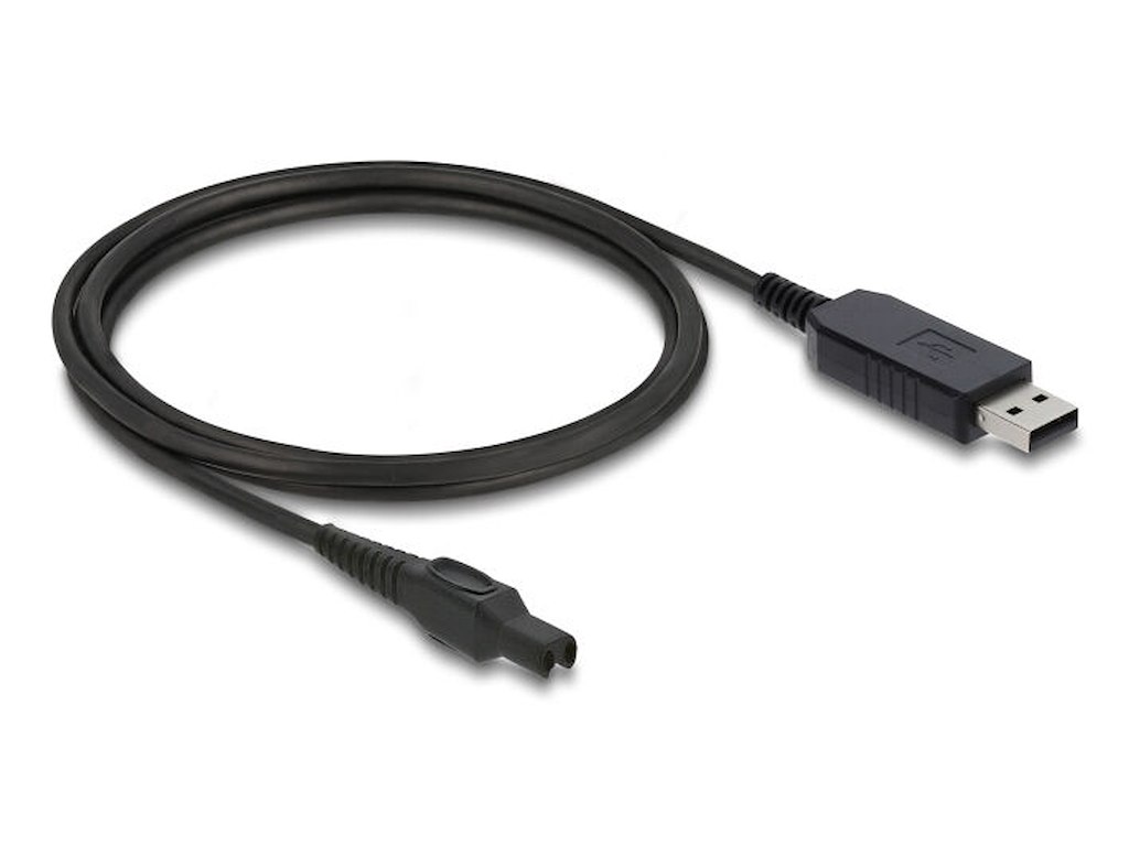 DeLOCK 90978 el-ledning Sort 1 m USB A 2-polet