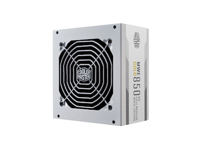 Cooler Master MWE Gold 850 V2 ATX 3.1 White enhed til strømforsyning 850 W 24-pin ATX Hvid